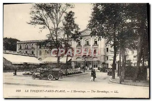 Cartes postales Le Touquet Paris Plage L'Hermitage Automobile