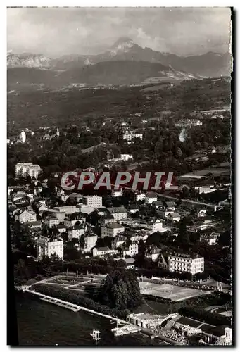 Cartes postales moderne Evian les Bains Evian les Bains Vue aerienne La plage Dent d&#39Oche