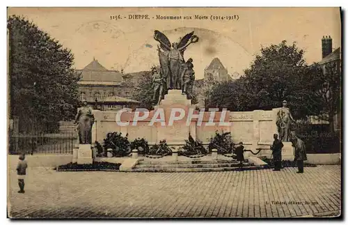 Ansichtskarte AK Dieppe Monument aux Morts