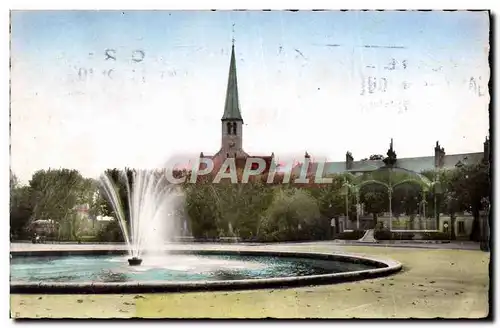 Moderne Karte Dijon Place Wilson Eglise Saint Pierre