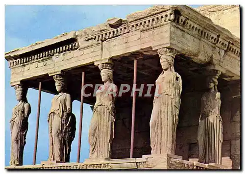 Cartes postales moderne Athenes Acropole Caryatides