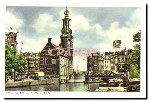 Cartes postales Amsterdam Muntioren