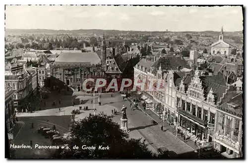 Cartes postales moderne Haarlem Panorama De Grote Kerk