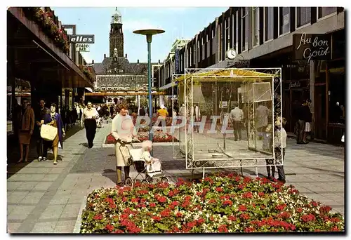 Cartes postales moderne Roterdam Holland Winkelpromenade lijnbaan Au bon gout