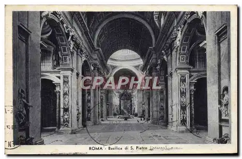 Cartes postales Roma Basilica di s Pietro