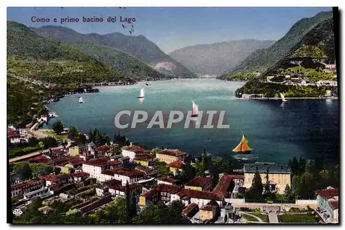 Cartes postales Como E Primo Bacino Del Lago