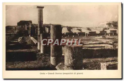 Cartes postales Ostia Grandi Horrea magazzini di grano