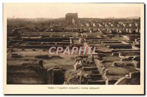 Cartes postales Ostia I Quattro Templetti e Rovine Adiacenti