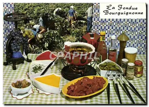 Cartes postales moderne La Fondue Bourguignonne