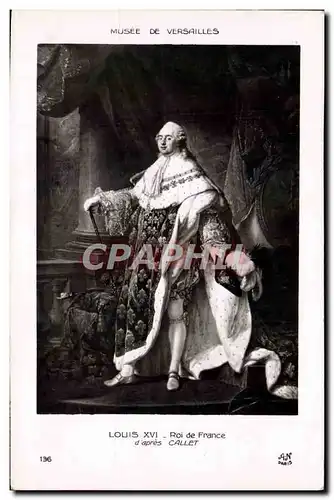 Ansichtskarte AK Louis XIV Roi De France D&#39Apres Callet Musee de Versailles