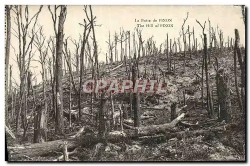 Cartes postales La Butie De Pinon Militaria