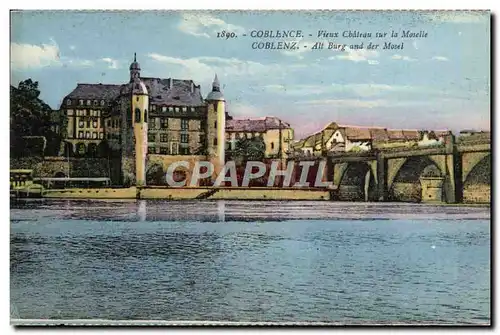 Cartes postales Coblence Vieux Chateau Sur La Moselle