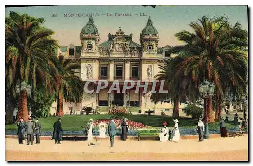 Cartes postales Monte Carlo Le Casino