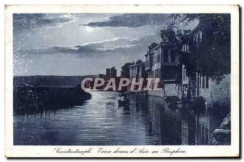 Cartes postales Constantinople Eaux douces d&#39Asie au Bosphore