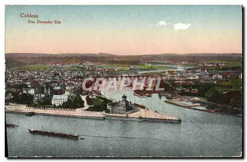 Cartes postales Coblenz Das Deutsche Eck