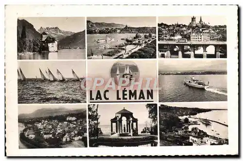 Cartes postales moderne Quelques Vues Du Lac Leman