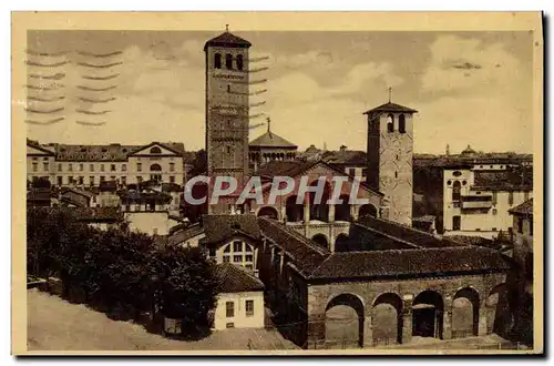 Cartes postales Milano Basilica di s Ambrogio