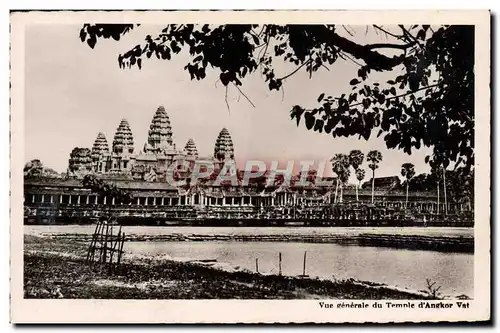 Cartes postales moderne Vue Generale Du Temple D&#39Angkor Vat Cambodge
