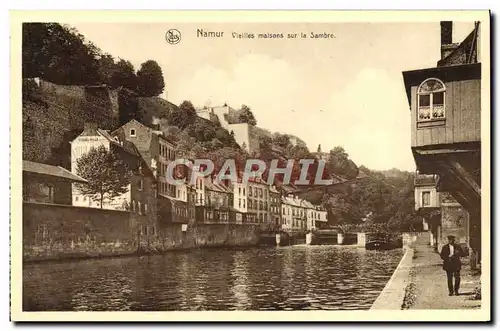 Ansichtskarte AK Namur Vieilles Maisons Sur La Sambre