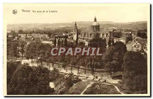 Cartes postales Namur Vue Prise De La Citadelle