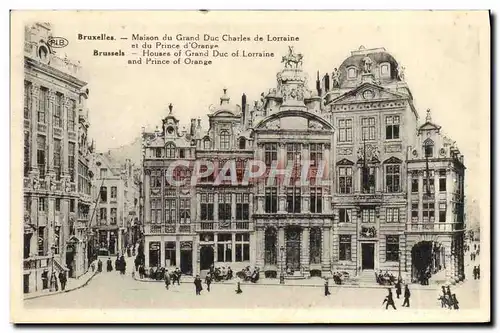 Cartes postales Bruxelles Maison Du Grand Duc Charles De Lorraine