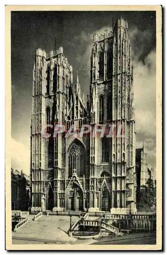 Cartes postales Bruxelles Collegiale SS Michel et Gudule