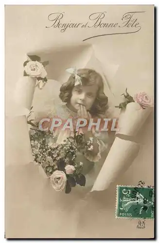 Cartes postales Fantaisie Enfant