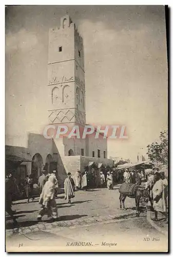 Cartes postales Kairouan Mosquee