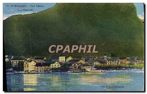 Cartes postales St Gingolph Lac leman Vue Generale