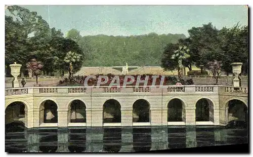 Cartes postales Nimes Ensemble du jardin de la fontaine