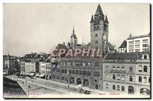 Cartes postales Basel Rathaus