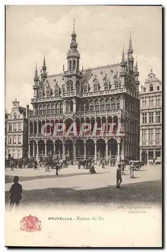 Cartes postales Bruxelles Maison du Roi