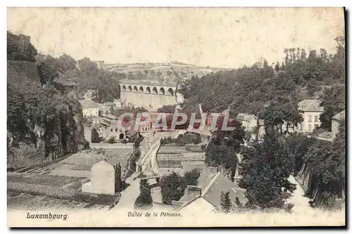 Cartes postales Luxembourg Vallee de la Petrusse