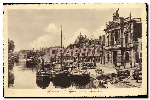 Cartes postales Haarlem Bateaux