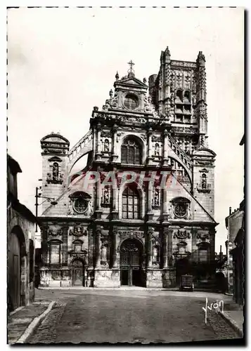 Moderne Karte Auxerre Eglise St Pierre