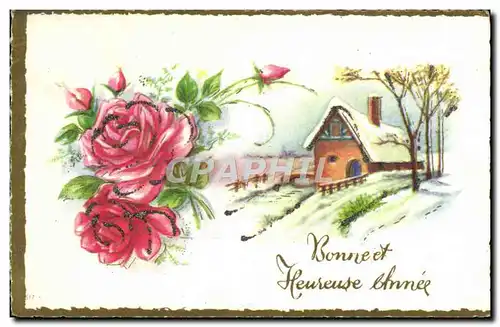 Cartes postales Fantaisie Bonne annee