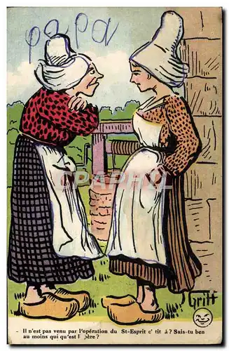 Cartes postales Illustrateur Griff Folklore