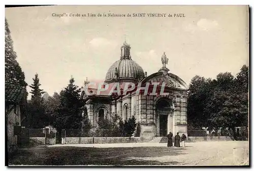 Cartes postales Chapelle elevee au lieu de naissance de Saint Vincent de Paul