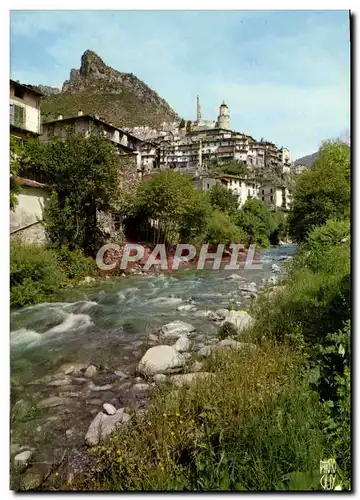 Moderne Karte Tende la roya