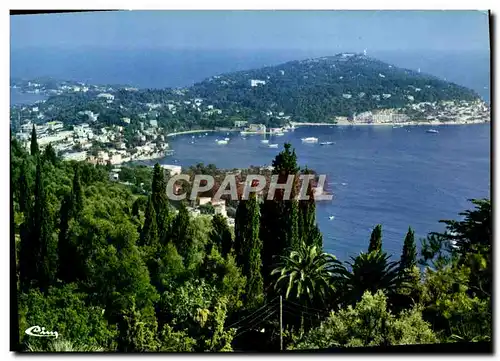 Moderne Karte St Jean Cap Ferrat Vue sur le Cap