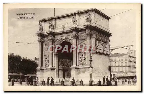 Cartes postales Marseille Porte d&#39Aix