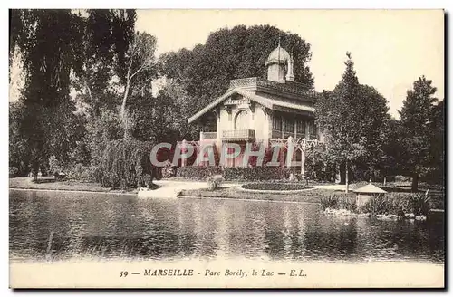 Ansichtskarte AK Marseille Parc Borely le Lac