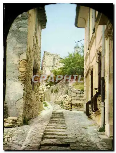 Moderne Karte Gordes Vieille rue