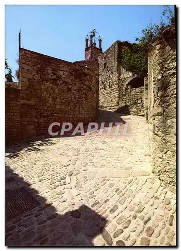 Cartes postales moderne Lacoste Une rue du Village du Marquis de Sade