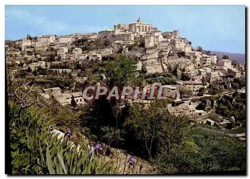 CP% Gordes Vaucluse Vue generale