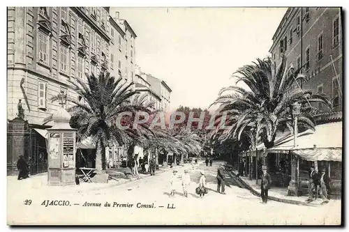 Cartes postales Ajaccio Avenue du Premier Consul