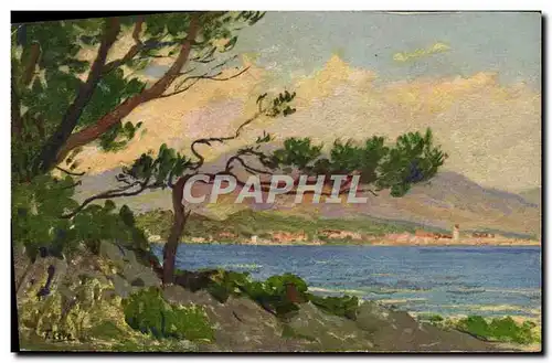 Cartes postales Vue sur Menton