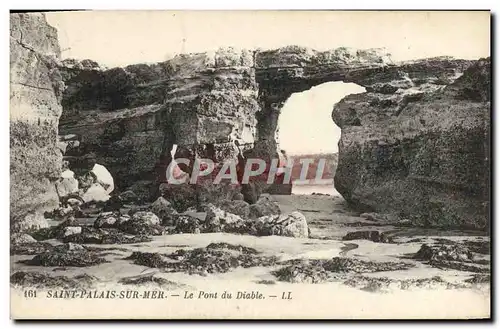 Cartes postales Saint Palais sur Mer Le Pont du Diable