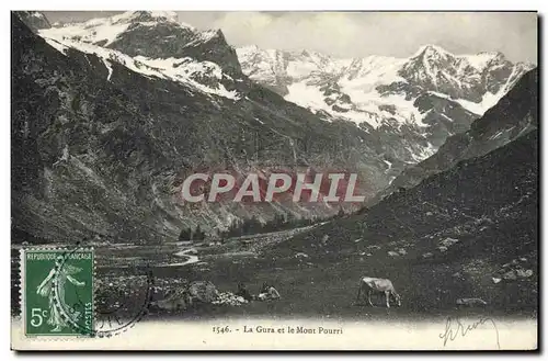 Cartes postales La Gura et le Mont Pourri