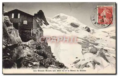 Cartes postales Les Grands Mulets et le Dome du Gouter